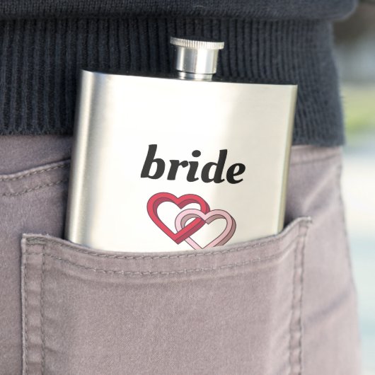 Personalisiert-Bride-Classic-Flasche Flachmann (Beispiel)
