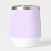 Personalisiert Bride Lila Script Simple Wedding (Rückseite)