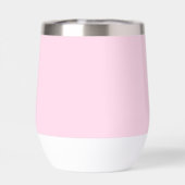 Personalisiert Bride Pink Script Einfache Hochzeit (Rückseite)