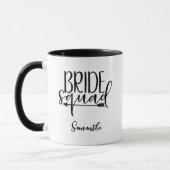Personalisiert Bride Squad Tasse (Links)