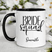 Personalisiert Bride Squad Tasse