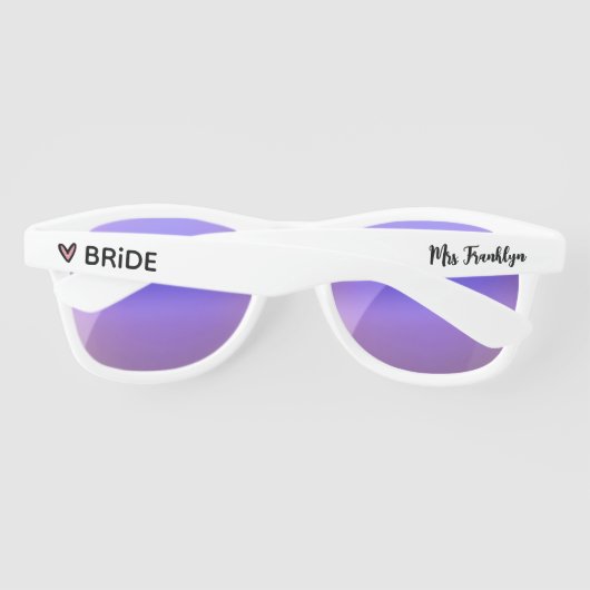 Personalisiert Bride Wedding (Rückseite)
