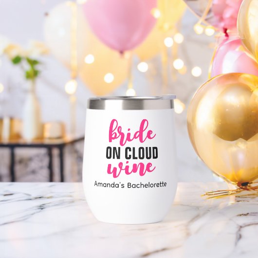 Personalisiert Bride Wine Junggeselinnen-Abschied  (Junggesellenabschied)