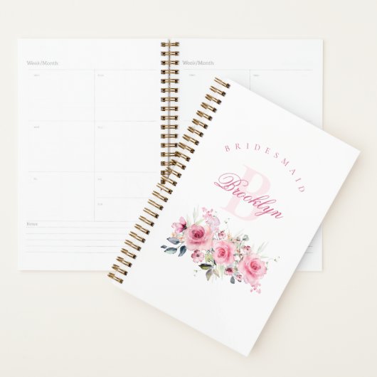 Personalisiert Bridesmaid Bachelorette Planer (Anzeige)