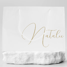 Personalisiert Bridesmaid Brautparty Bachelorette Große Geschenktüte