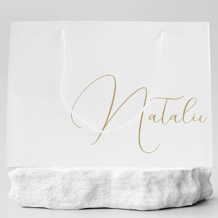 Personalisiert Bridesmaid Brautparty Bachelorette Große Geschenktüte