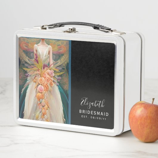 Personalisiert Bridesmaid Vorschlag Box - Bridge Metall Brotdose (Beispiel)