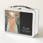 Personalisiert Bridesmaid Vorschlag Box - Bridge Metall Brotdose (Vorderseite)