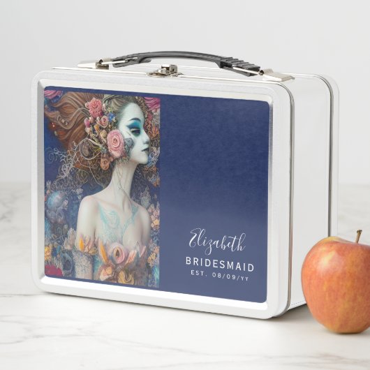 Personalisiert Bridesmaid Vorschlag Box - Bridge Metall Brotdose (Beispiel)