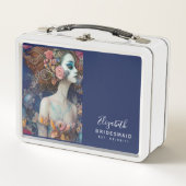 Personalisiert Bridesmaid Vorschlag Box - Bridge Metall Brotdose (Vorderseite)