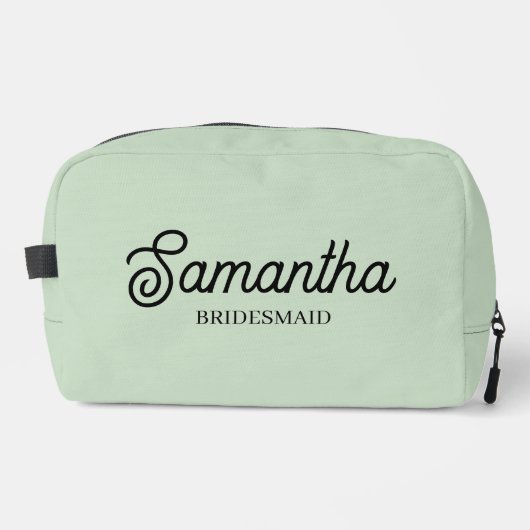 Personalisiert Bridesmaid Vorschlag Gift Bachelore Waschbeutel (Vorderseite)