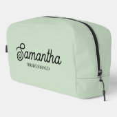 Personalisiert Bridesmaid Vorschlag Gift Bachelore Waschbeutel (Rechte Ecke)