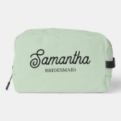 Personalisiert Bridesmaid Vorschlag Gift Bachelore Waschbeutel (Rückseite)