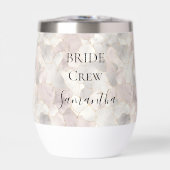 Personalisiert Bridge Crew Bridesmaid gibt Lavende (Vorderseite)