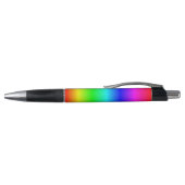 Personalisiert Bright Multicolored Rainbow Ombre Kugelschreiber (Oberseite)