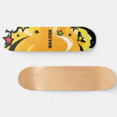 Personalisiert Bright Vivifarben Pop Kulturerlebni Skateboard (Horizontal)