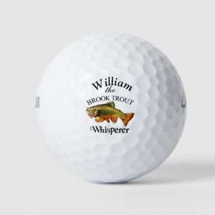 Personalisiert Brook Foreut Whisperer Fisherman Golfball