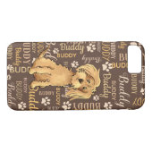 Personalisiert Brown Dog Case-Mate iPhone Hülle (Rückseite (Horizontal))