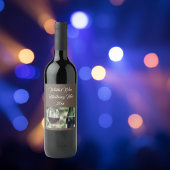 Personalisiert Brown Wine Flaschen | FOTO Weinetikett