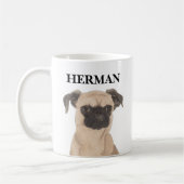 Personalisiert Brussels Griffon Kaffeetasse (Links)