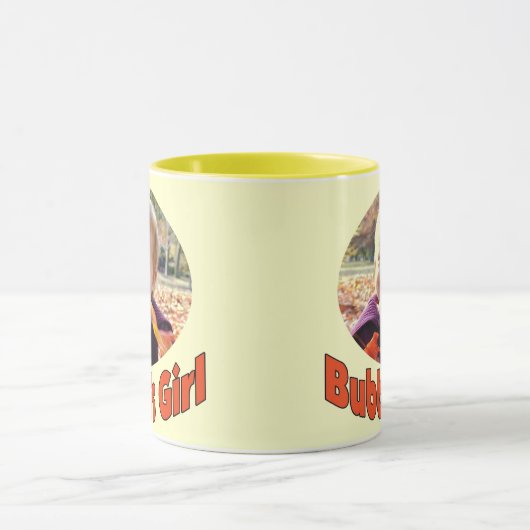 Personalisiert, Bubba Girl Tasse (Zentrum)