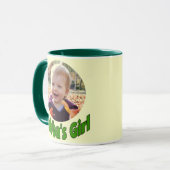 Personalisiert Bubbas Girl Tasse (Vorderseite Links)