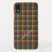 Personalisiert Buchanan Tartan Muster-Muster Case-Mate iPhone Hülle (Rückseite)