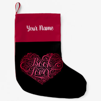 Personalisiert buchen kleiner weihnachtsstrumpf