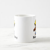 Personalisiert Builder Boy in Yellow Hard Hat Kaffeetasse (Mittel)