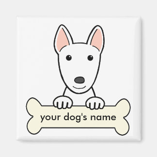 Personalisiert Bull Terrier Magnet