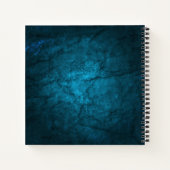 Personalisiert Bullet Journal Gold Mandala Notizblock (Rückseite)