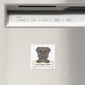 Personalisiert Bullmastiff Magnet (In Situ (Geschirrspüler))