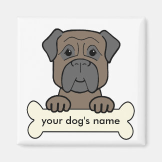 Personalisiert Bullmastiff Magnet
