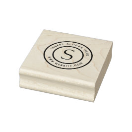 Personalisiert-Business-Monogramm Gummistempel
