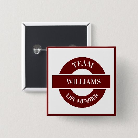 Personalisiert Button (Vorne & Hinten)