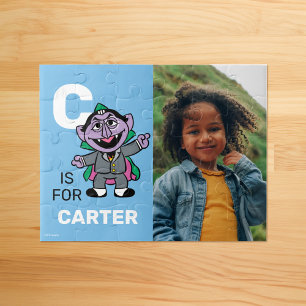 Personalisiert C ist für Count von Count   FOTO Puzzle