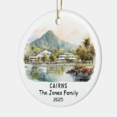 Personalisiert Cairns Ornament, Australien Keramik Ornament (Links)