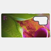 Personalisiert Calla Lily Blume Samsung Case Galaxy Hülle (Rückseite (Horizontal))