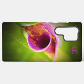 Personalisiert Calla Lily Blume Samsung Case Galaxy Hülle (Rückseite (Horizontal))