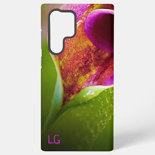 Personalisiert Calla Lily Blume Samsung Case Samsung Galaxy Hülle (Rückseite)