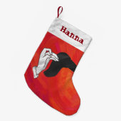 Personalisiert Camel Hand Shadow Kleiner Weihnachtsstrumpf (Vorderansicht (hängend))