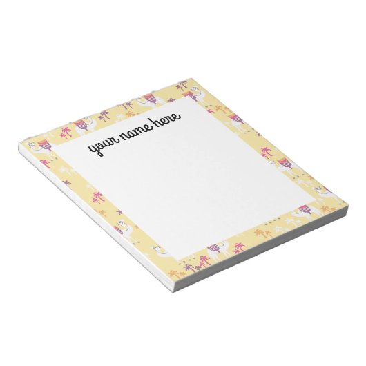 Personalisiert Camel Notepad Notizblock (angewinkelt)