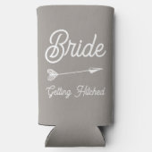 Personalisiert Camp Bachelorette Bride Selters Dosenkühler (Rückseite)