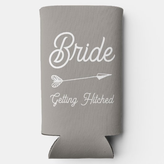 Personalisiert Camp Bachelorette Bride Selters Dosenkühler (Rückseite)