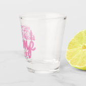 Personalisiert Camp Junggeselinnen-Abschied Brides Schnapsglas (Rechts)