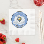 Personalisiert Campbell Clan Abzeichen Winter Serviette (Beispiel)