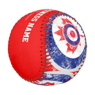 Personalisiert Canadian Grunge Mod Baseball