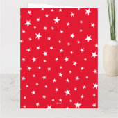 Personalisiert Candy Cane Christmas Karte (Rückseite)