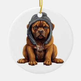 Personalisiert Cane Corso Dog Art Keramik Ornament