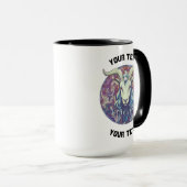 PERSONALISIERT CAPRICORN ZODIAC SIGN Tasse (VorderseiteRechts)
